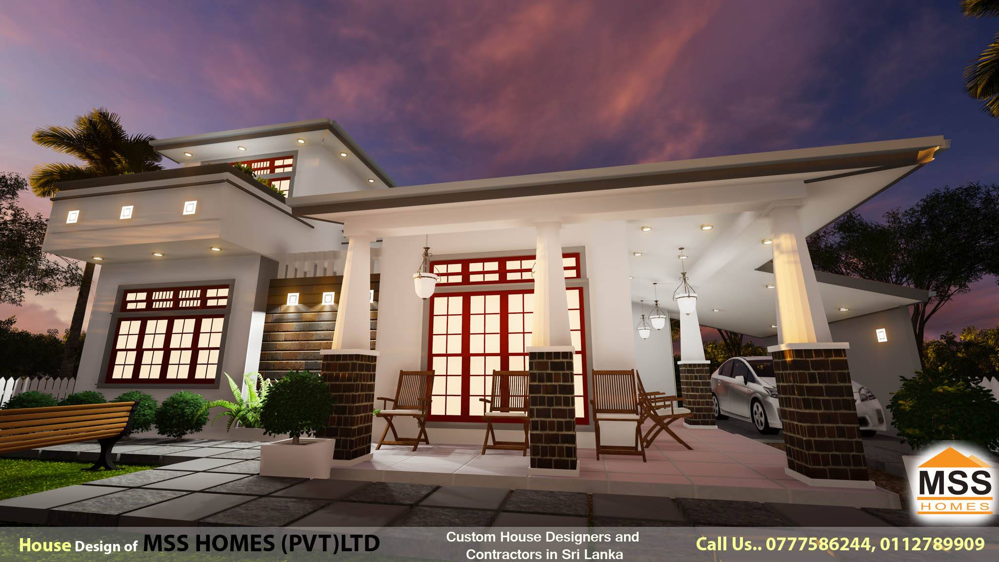 House Design MD514 by MSS Homes Pvt Ltd