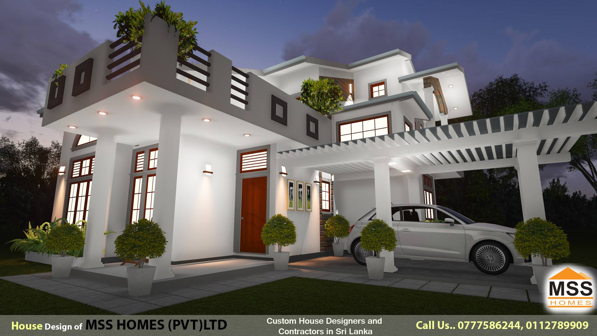 House Design MD516 by MSS Homes Pvt Ltd