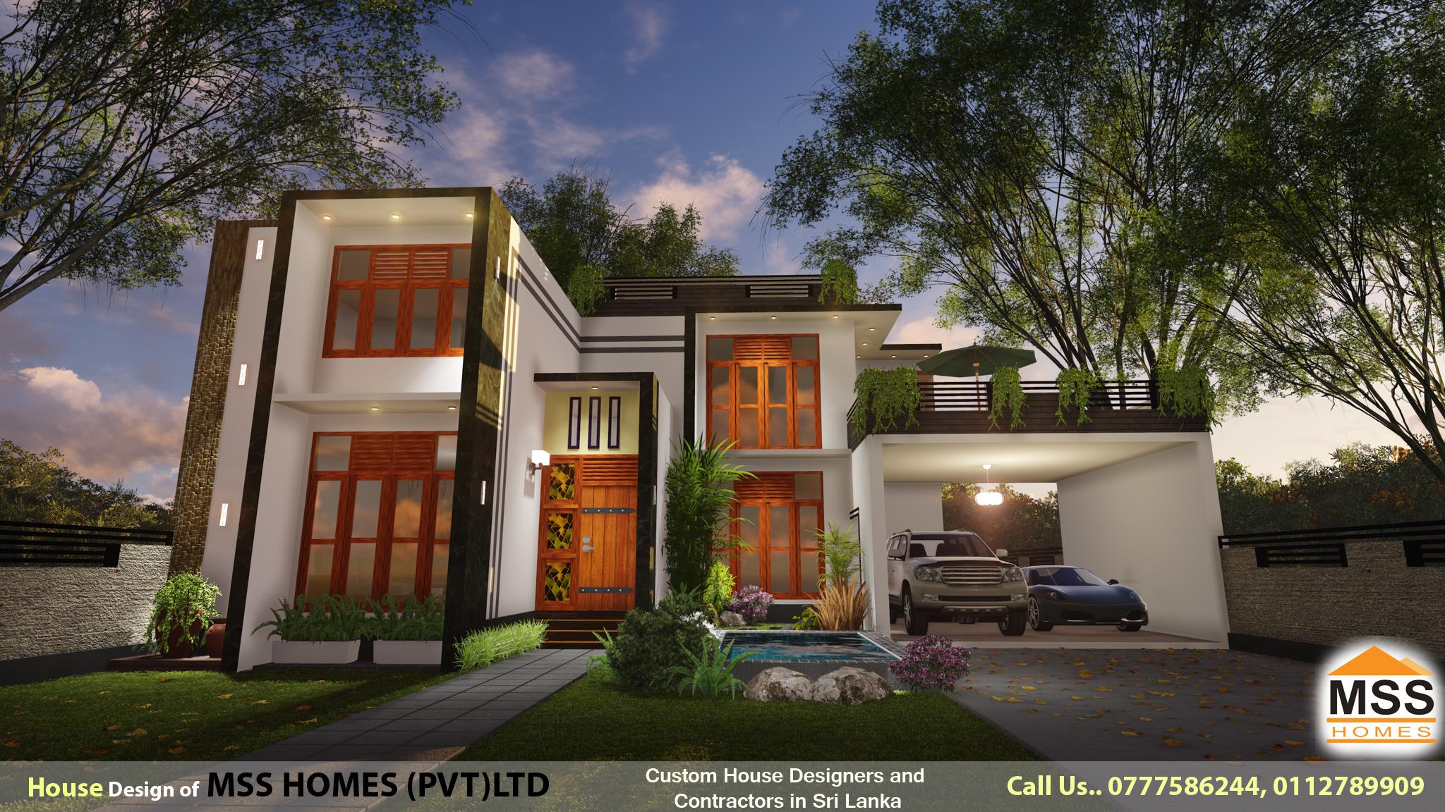 House Design MD519 by MSS Homes Pvt Ltd